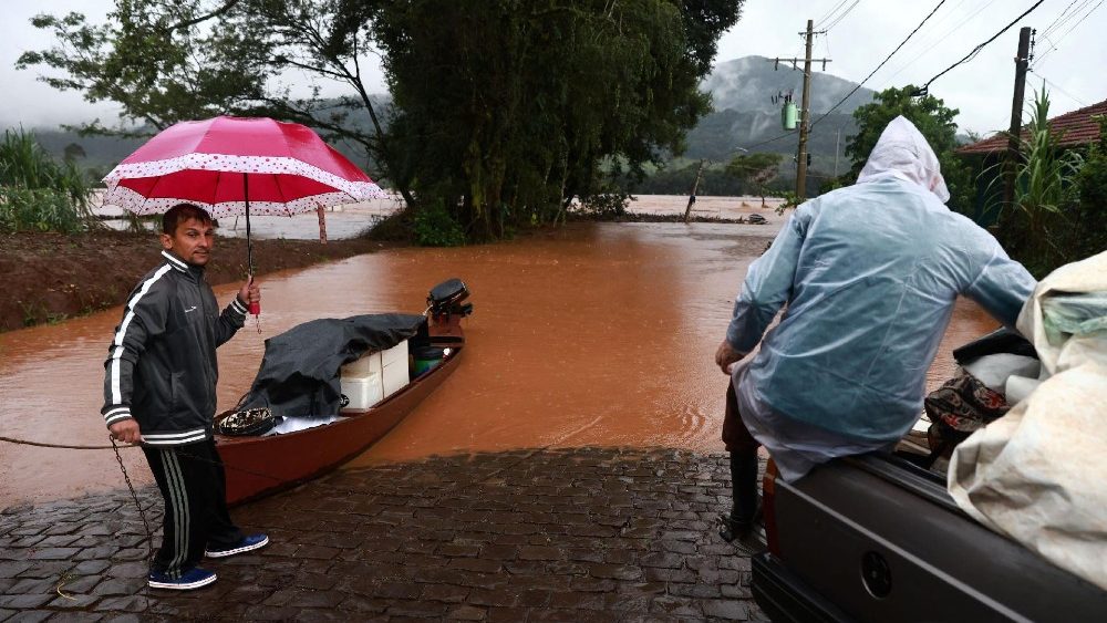 As imagens em Encantado com a cheia do Rio Taquari