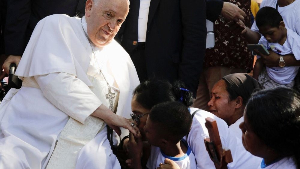 Pope Francis visits Dili