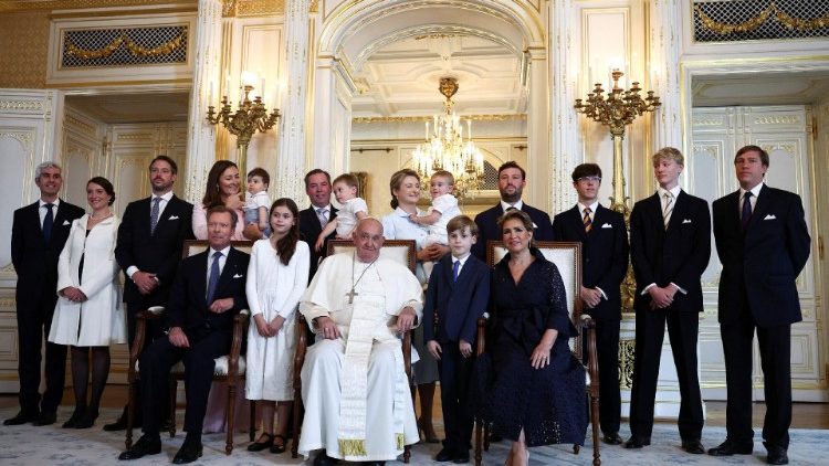 Папата в Люксембург