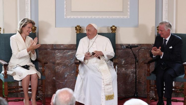 Среща с гражданските власти в Белгия