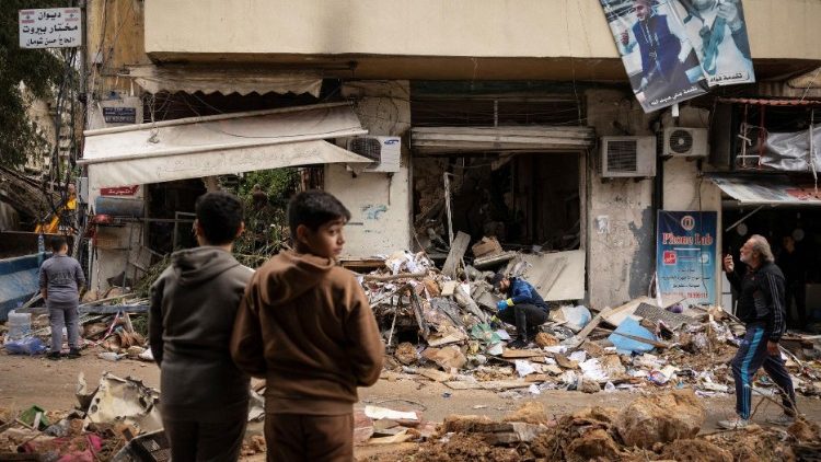 La distruzione della guerra in Libano