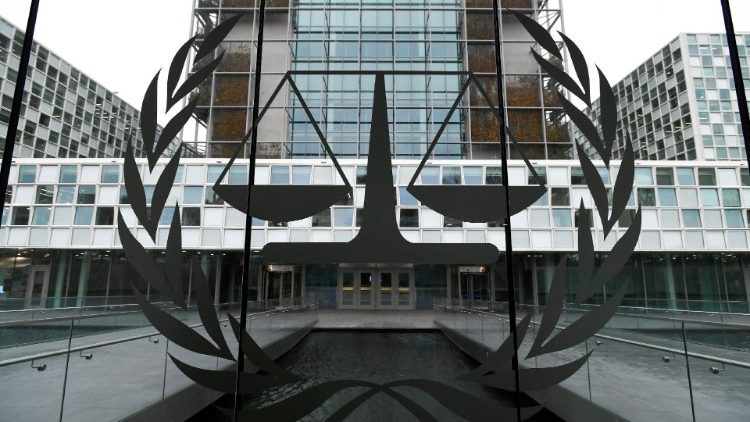 The International Criminal Court in The Hague, Netherlands.