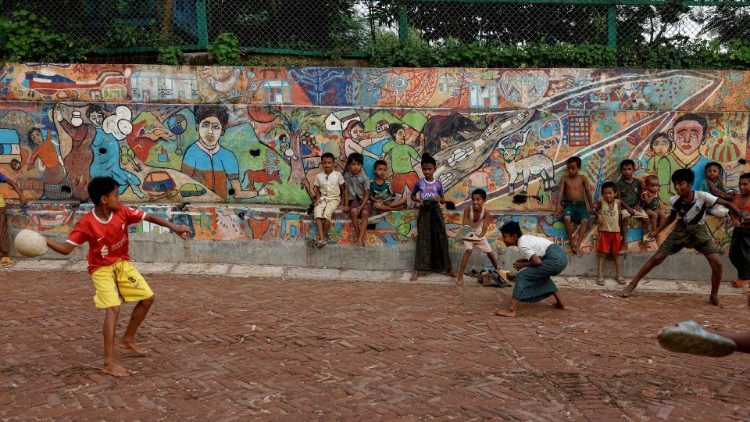 ബംഗ്ലാദേശിലെ ഒരു റോഹിങ്ക്യൻ ക്യാമ്പിൽനിന്നുള്ള ഫയൽ ചിത്രം