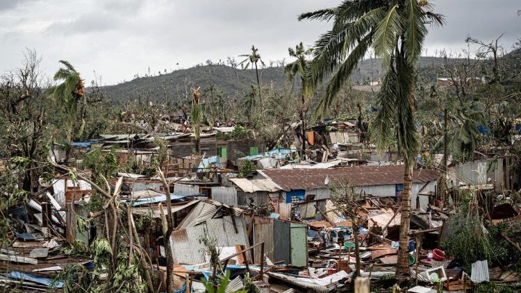 Scenes from storm-hit Mayotte