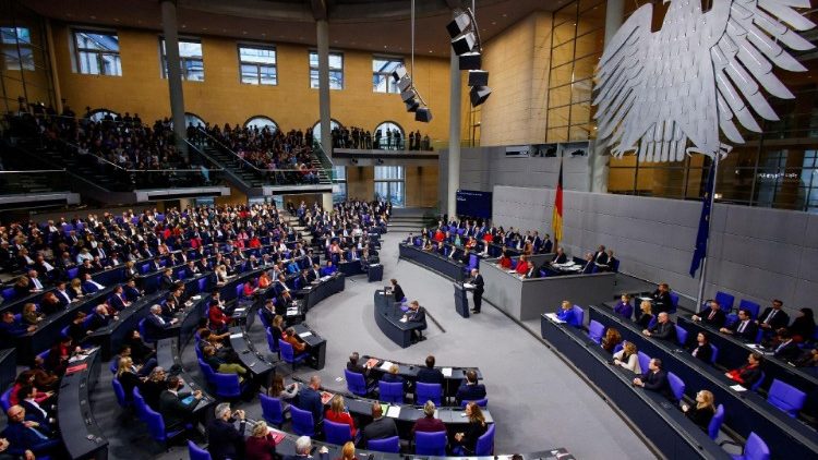 Der Bundestag in Berlin