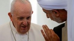 Papst Franziskus bei seinem Irak-Besuch 2021