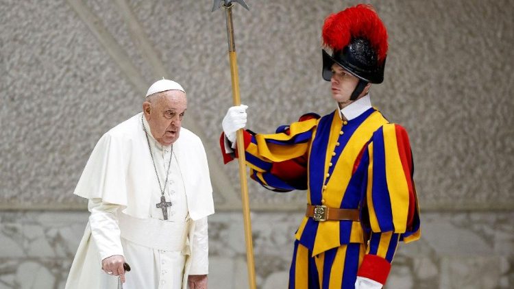 Papież na audiencji ogólnej w Auli Pawła VI