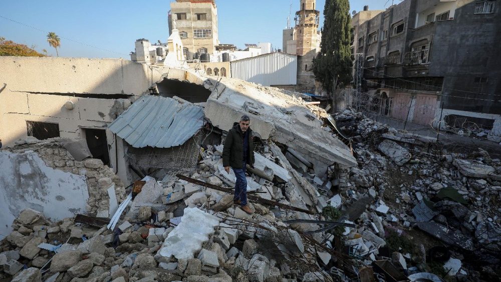 Palestinian Christian in Gaza remembers his children on Orthodox Christmas