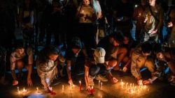 Protest in Thailand marking the fourth anniversary of Myanmar's 2021 military coup 