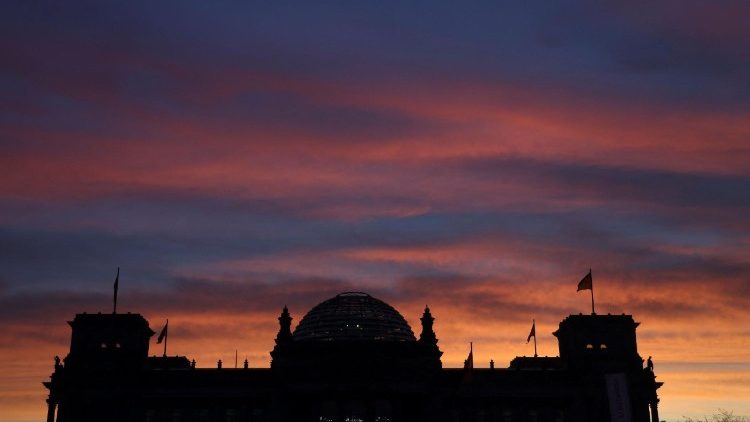 Morgengrauen nach dem Wahlsonntag in Berlin