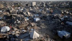 Camp de réfugiés palestiniens de Jabalia, dans la bande de Gaza, le 26 février 2025