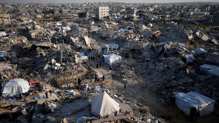 Camp de réfugiés palestiniens de Jabalia, dans la bande de Gaza, le 26 février 2025