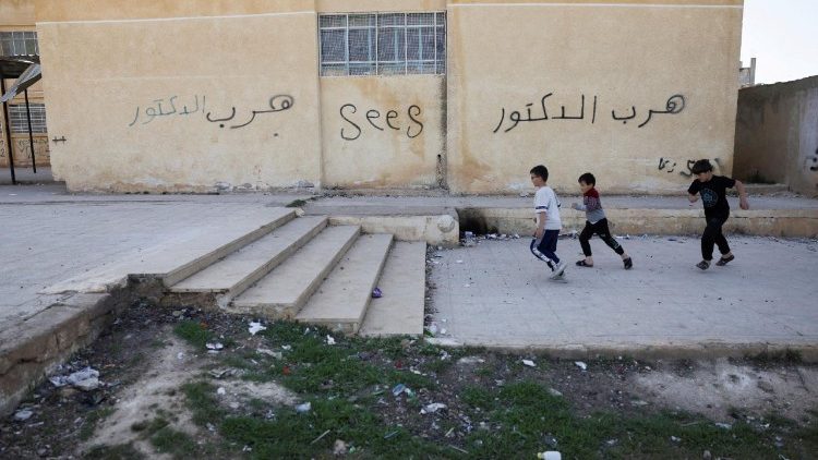 14th anniversary of the Syrian uprising, in Daraa