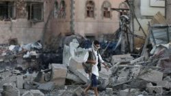 Nach einem US-Luftangriff in Sanaa