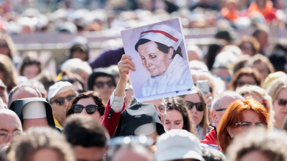 Archbishop Rino Fisichella leads mass for Jubilee of Sick and Health Care Workers, at the Vatican