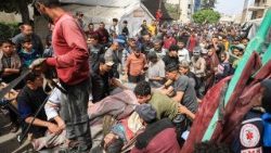 गाजा शहर में इजरायली हमले के बाद की स्थिति