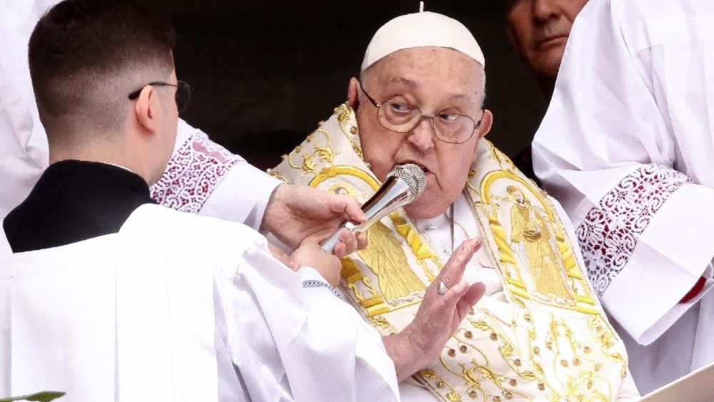 Easter Sunday at St. Peter's Square at the Vatican