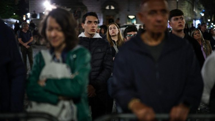 La prière du chapelet à Sainte-Marie-Majeure