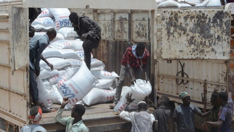 WFP in-kind food assistance in Omdurman, Greater Khartoum area, Sudan (April 2025)