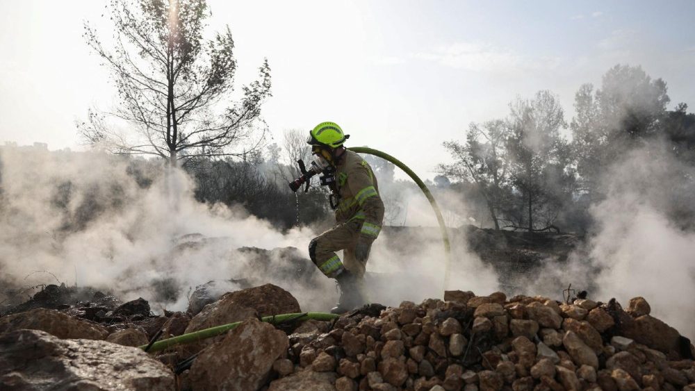Wildfires rage in Latrun
