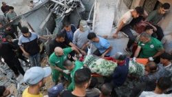 गाज़ा पट्टी में इस्राएली हमले के बाद का दृश्य, 22.05.2025 