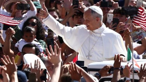 Леў XIV: Бог не складае рэйтынгаў, Ён дорыць сябе ўсім