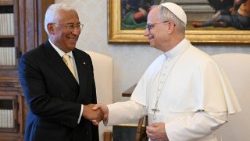 संत पापा लियो 14वें  और श्री अंतोनियो कोस्टा