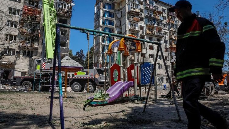 Birželio 17 dieną Rusija smogė Kyjivui