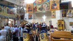 Baba Mtakatifu Leo XIV ameonesha masikitiko makubwa kutokana na shambulizi la kigaidi lililotokea kwenye Kanisa la Mtakatifu Elias la Madhehebu ya Kiothodox la Ugiriki.