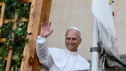 Papa Leon al XIV-lea la Castel Gandolfo