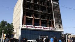 Наступствы пажару ў іракскім Эль-Куце