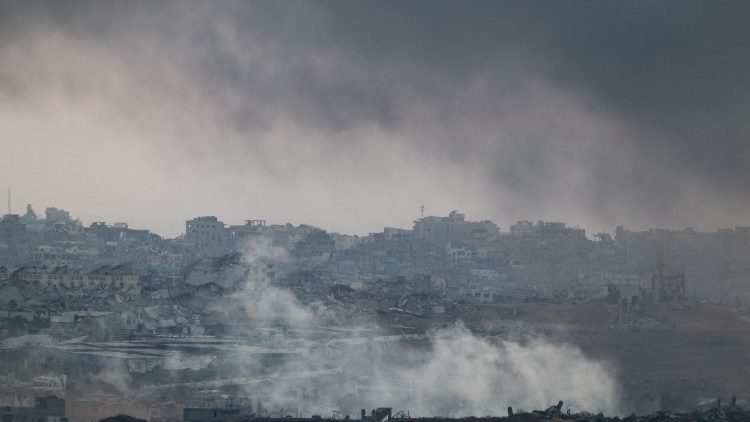 A view of the destruction in northern Gaza