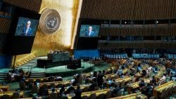 UN conference to work towards a two-state solution between Israel and the Palestinians, in New York