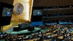 न्यूयॉर्क में इस्राएल एवं फिलीस्तीन पर संयुक्त राष्ट्र संघीय बैठक, 01.08.2025 