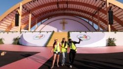 Tor Vergata - Roma - în așteptarea participanților la Jubileul tinerilor