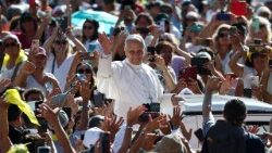 Pope Leo XIV holds a Jubilee audience in St. Peter's Square at the Vatican