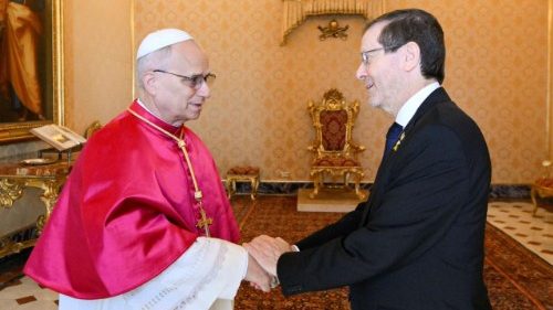 ലിയോ പതിനാലാമൻ പാപ്പായും ഇസ്രായേൽ പ്രസിഡന്റും തമ്മിൽ ടെലിഫോൺ സംഭാഷണം