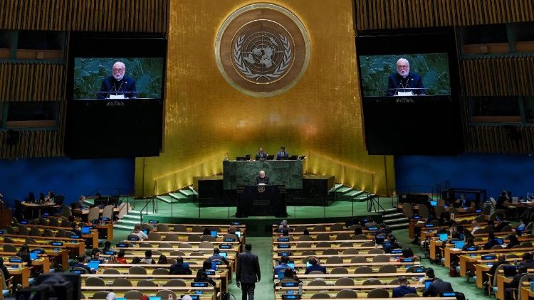 L'Assemblée générale des Nations unies, ce lundi 29 septembre.