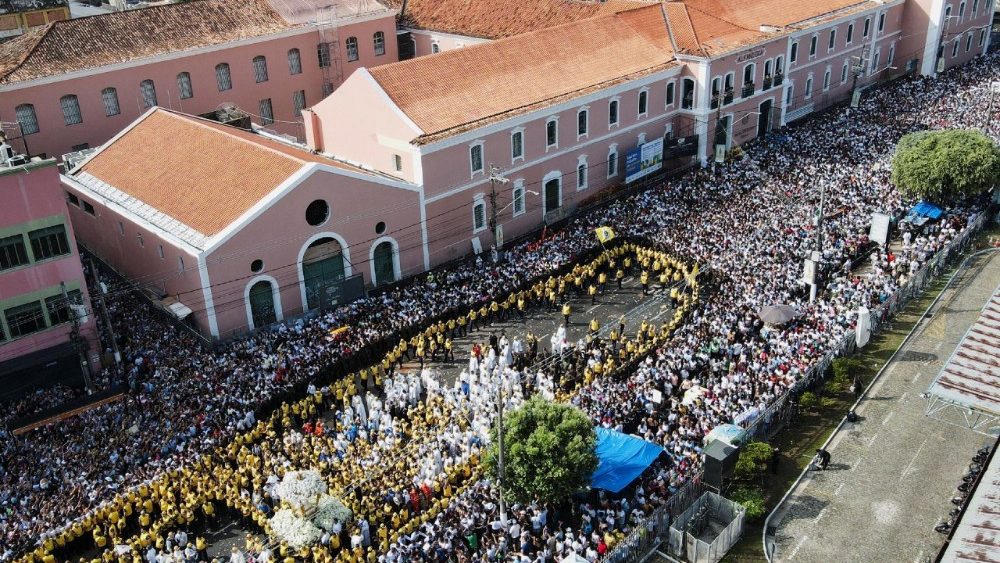 Pilgrims fill the streets of Belem for Brazil’s Cirio de Nazare religious procession