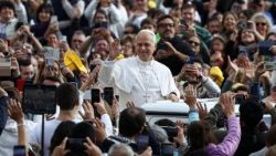 Pope Leo XIV holds a Jubilee audience at the Vatican
