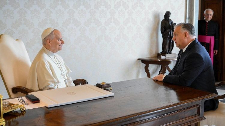 Entretien entre le Pape et le premier ministre hongrois,Viktor Orbán, 