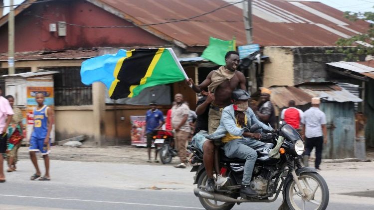 Vijana katika maandamani