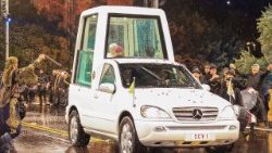 ലിയോ പതിനാലാമൻ പാപ്പാ - അപ്പസ്തോലികയാത്രയിൽനിന്നുള്ള ഒരു ദൃശ്യം