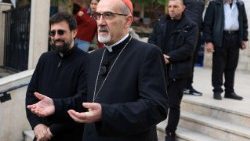 Il cardinale Pizzaballa a Gaza