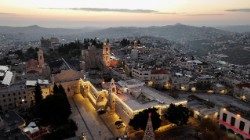 Blick auf die Geburtskirche in Betlehem im Dezember 2025