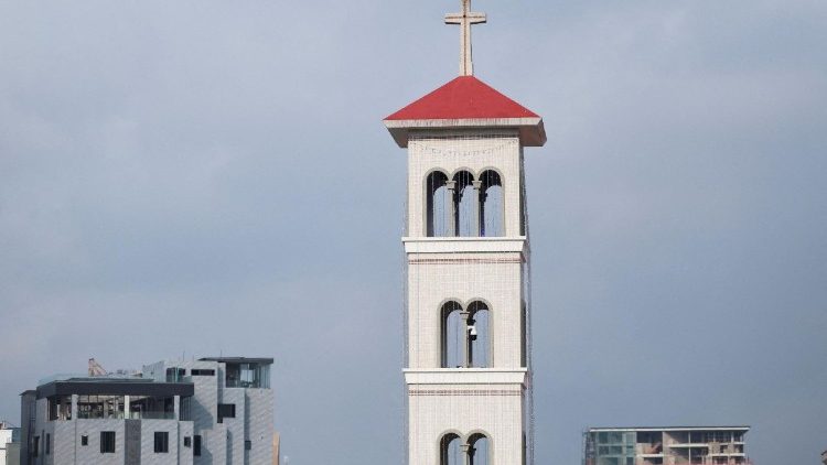 Torre da Igreja da Assunção em Lagos, Nigéria