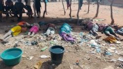 நைஜீரியாவில் நடத்தப்பட்ட தாக்குதலில் படுகொலை செய்யப்பட்டவர்கள் 