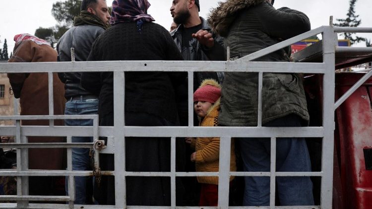 Syrian Democratic Forces (SDF) agreement with the Syrian government to evacuate to northeastern Syria fails, in Aleppo