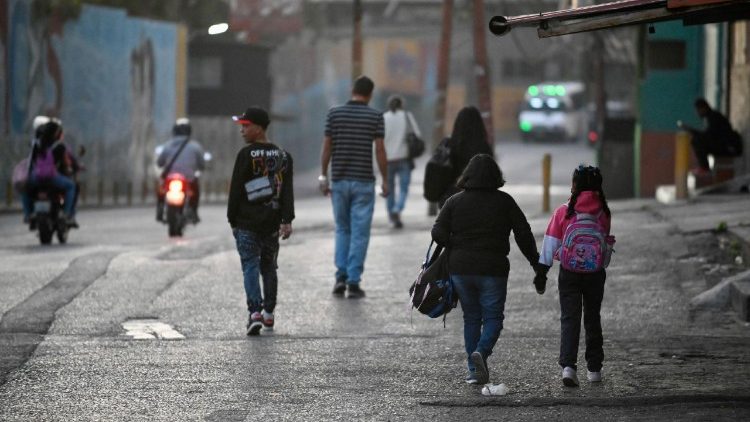 Students return to school from holiday break after U.S. strikes on Venezuela, in Caracas