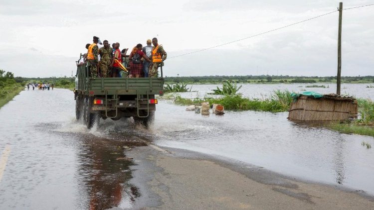 Le Mozambique est frappé par de graves inondations après des semaines de fortes pluies. 